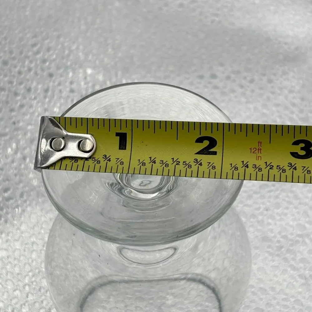 Mini Brandy Snifter‎ Glasses Set Of 2 Clear Cognac Barware 4